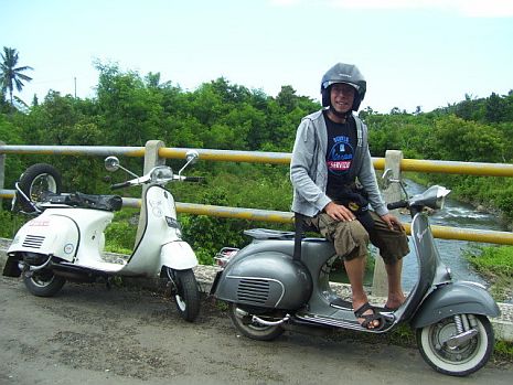 bali vespa tour pasir putih