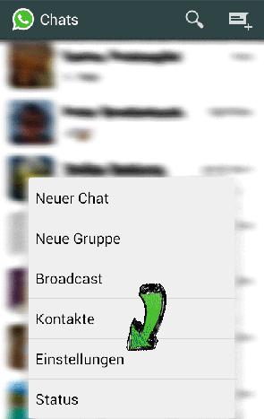 WhatsApp Account Löschen